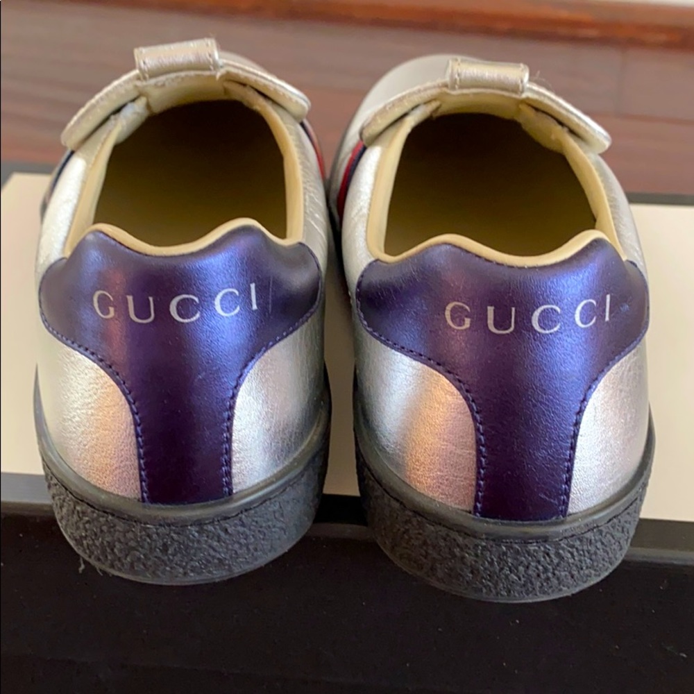 Kids youth Sz 32 (13/1) Auth. Gucci Shoes